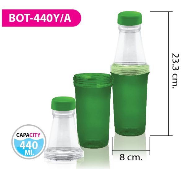 กระบอกน้ำแยกส่วนได้ BOT-440Y/A