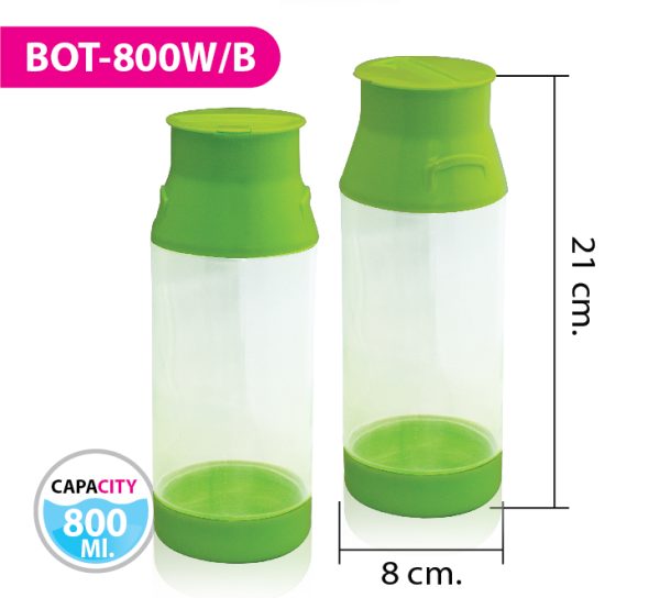 กระบอกน้ำแยกส่วนได้ BOT-800W/B