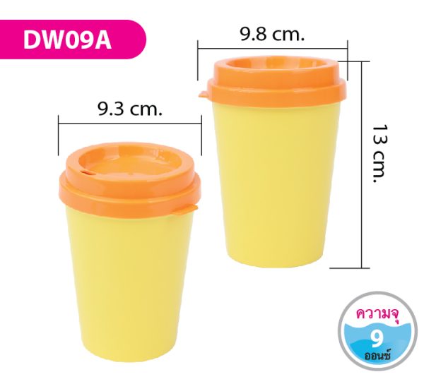 แก้วน้ำสองชั้น DW09A