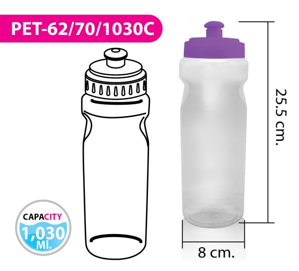 ขวดน้ำ PET-62/70/1030C