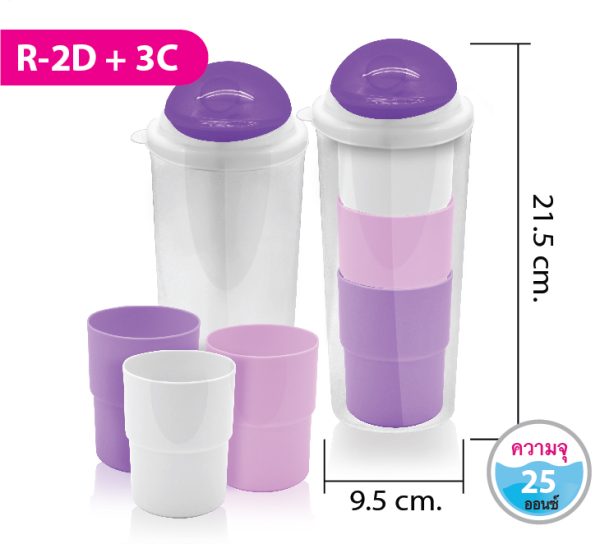 กระบอกน้ำ R-2D+3C
