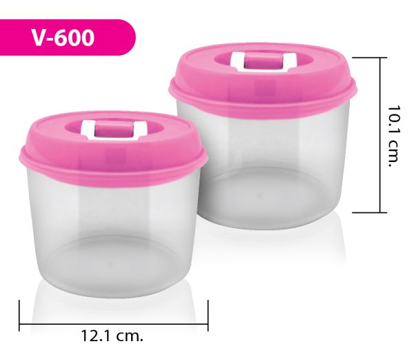 กล่องใส่อาหาร V-600